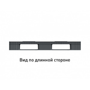 Арт. 02.120. Паллет перфорированный на 3-х полозьях. Арт. 02.120. Паллет перфорированный на 3-х полозьях.