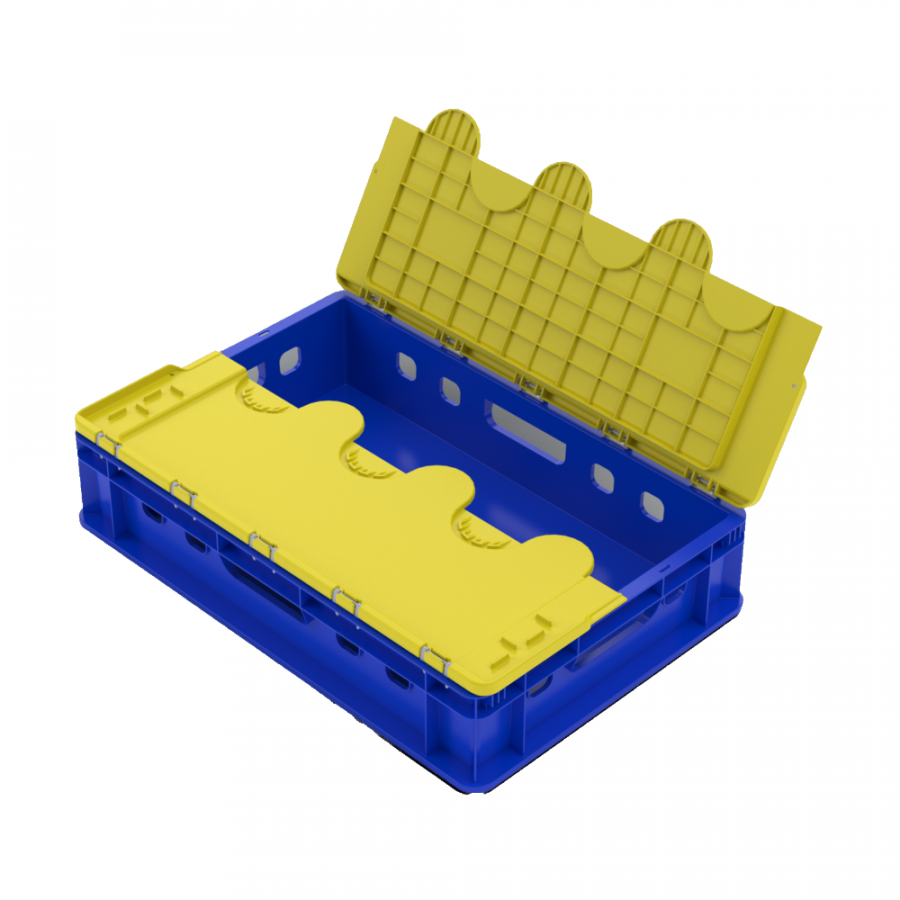 Ящик 600х400х135 мм E1 Арт. 205 Safe Pro